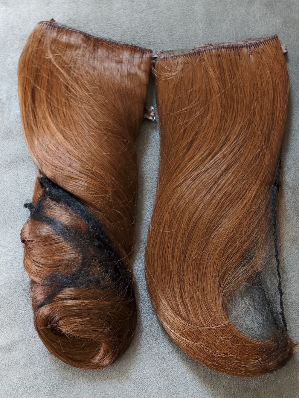 ThatHair. Light Auburn Halo Hair Extensions.  NWT!
